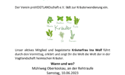 thumbnail of Einladung Aushang Kräuterwanderung 10.06.2023